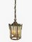 Antique Empire Style Bronze Lantern Pendant Lamp, 1900s 5