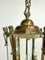 Antique Empire Style Bronze Lantern Pendant Lamp, 1900s 7