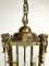 Antique Empire Style Bronze Lantern Pendant Lamp, 1900s 13