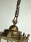 Antique Empire Style Bronze Lantern Pendant Lamp, 1900s 18