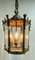 Antique Empire Style Bronze Lantern Pendant Lamp, 1900s 14