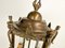 Antique Empire Style Bronze Lantern Pendant Lamp, 1900s, Image 10