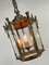 Antique Empire Style Bronze Lantern Pendant Lamp, 1900s 17