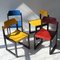 Mid-Century Modern German Dining Chairs by Rainer Schell, 1960s, Set of 4, Image 11