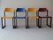 Mid-Century Modern German Dining Chairs by Rainer Schell, 1960s, Set of 4 22