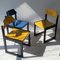 Mid-Century Modern German Dining Chairs by Rainer Schell, 1960s, Set of 4 10