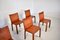 Chaises Cab 412 en Cuir Cognac par Mario Bellini pour Cassina, 1980s , Set de 6 5