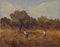 Antonio Leto, Landscape, 1890s, Oil on Board, Image 1