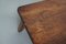 Antique French Farmhouse Rustic Coffee Table in Chestnut, 1800s, Image 13