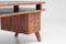Italian Curved Rosewood Desk, 1960s, Image 6