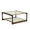 Vintage Coffee Table in Bamboo by F. Smania, Italy, 1980s 1