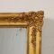 Espejo francés con marco de madera dorada, Imagen 5