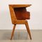 Vintage Writing Desk in Poplar, Italy, 1950s, Image 3