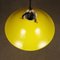 Vintage Ceiling Lamp in Metal & Brass, Italy, 1960s 8