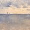 Carl Rosen, Paesaggio del Mar Baltico, Inizio XX secolo, Olio su tela, Con cornice, Immagine 4