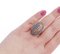 18 Karat Rose Gold Ring with Sapphires & Diamonds, 1960s 5