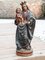 19th Century Wooden Statue of the Virgin Carrying Jezus, Image 2