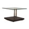 Tavolino da caffè K925 in vetro grigio cemento di Ronald Schmitt, Immagine 5