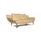 1600 Leather Two-Seater Cream Sofa from Rolf Benz 11