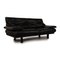 Leather Three Seater Black Sofa by Paolo Piva for B&b Italia / C&b Italia 3