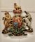 British Royal Coat of Arms Wall Plaque, 1950s 2