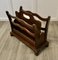 Walnut Canterbury Magazine Rack, 1950s 4