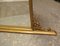 Espejo francés grande de metal dorado, década de 1880, Imagen 5