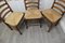 19th Century Farmhouse Ladder Back Dining Chairs, 1830s, Set of 3 5