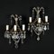 Wall Lamps in Glass, Italy, 20th Century, Set of 2 1