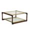 Vintage Bamboo Coffee Table by F. Smania, Italy, 1980s 1