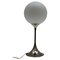 White Opal Globe Table Lamp by Gaetano Sciolari, 1969 1