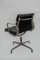 Chaise de Bureau Soft Pad Vintage en Cuir Noir de Herman Miller, 1960s 5