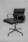 Vintage Soft Pad Desk Chair in Black Leather from Herman Miller, 1960s 3