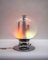 Mid-Century Modern Italian Glass Globe Table Lamp from Selenova, 1960s 8