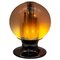 Mid-Century Modern Italian Glass Globe Table Lamp from Selenova, 1960s, Image 3