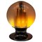 Moderne Italienische Mid-Century Glas Tischlampe von Selenova, 1960er 3