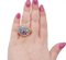 Bague en or rose et blanc 18k 5