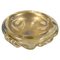 Mid-Century Schale aus Muranoglas mit goldenen Punkten von Archimede Seguso, Italien, 1960er 1