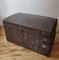 17th Century William and Mary Brass Studded Leather Chest, Image 2