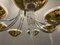 Mid-Century Brass & Chrome Chandelier by Gaetano Sciolari, 1970s 13