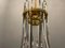 Mid-Century Brass & Chrome Chandelier by Gaetano Sciolari, 1970s 7