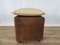 Armchair with Pouf in Leather and Suede, Italy, 1970s, Set of 2, Image 27