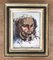 Henri Fehr, Portrait d'homme, óleo sobre lienzo, enmarcado, Imagen 2