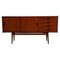 Nordic Scandinavian Teak Sideboard, 1960s 1