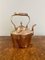 Großer George III Wasserkocher aus Kupfer, 1800er 4