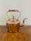 Großer George III Wasserkocher aus Kupfer, 1800er 1