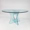 Postmodern Glass Dining Table, Italy, 1980s 3