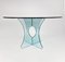 Postmodern Glass Dining Table, Italy, 1980s 5