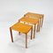 Anthroposophic Mini-Set Nesting Tables by Rex Rabbi for Wilhelm Renz, 1960s, Set of 3, Image 9