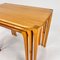 Tables Gigognes Anthroposophic par Rex Rabbi pour Wilhelm Renz, 1960s, Set de 3 7